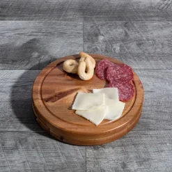 Acacia Wood Charcuterie Board & Tool Set