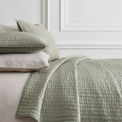 Airy Cotton Voile Solid Quilt & Shams