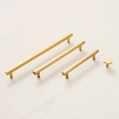 Alden Hexagon Hardware - Antique Brass