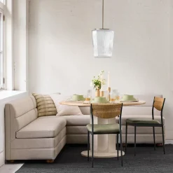 Alessio Woven Back Dining Chair