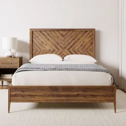 Alexa Reclaimed Wood Bed