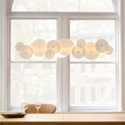Amara Ceramic Linear Chandelier (50")