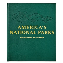 America's National Parks Leather-Bound Book