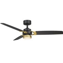 Amped Ceiling Fan with LED Light Kit 52"