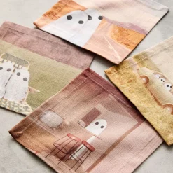 Angela Deane Ghosts Cocktail Napkins