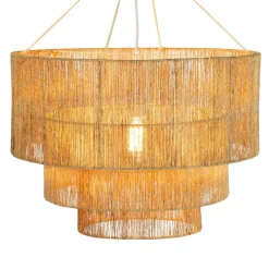 Anniston Jute Chandelier (24")