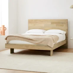 Anton Solid Wood Bed