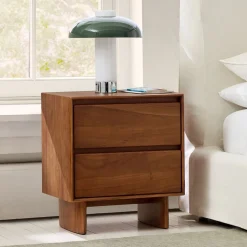 Anton Solid Wood Nightstand (22")