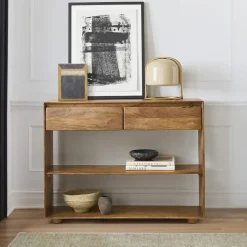 Anton Solid Wood Storage Console (42")