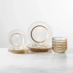 Archie Glass Dinnerware (Set of 12)