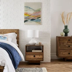 Asymmetry Ceramic Table Lamp (19")