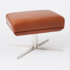 Austin Leather Ottoman