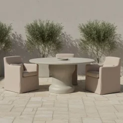 Avenne Outdoor Slipcover Dining Chair