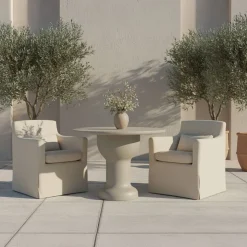 Avenne Outdoor Slipcover Dining Chair