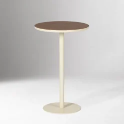 Avenor Leather Side Table (22")