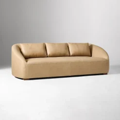 Aviana Leather Sofa (86"–106")