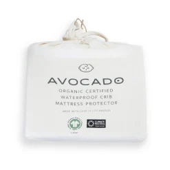 Avocado Waterproof Crib Cover