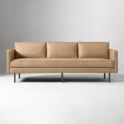 Axel Leather Sofa (76"–89")