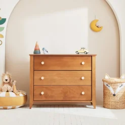 Babyletto Sprout 3-Drawer Narrow Dresser with Removable Topper (42")