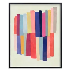 Barred Framed Wall Art by Minted for West Elm