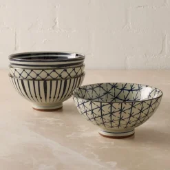 Baso Ceramic Cereal Bowl Sets