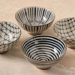 Baso Ceramic Cereal Bowl Sets