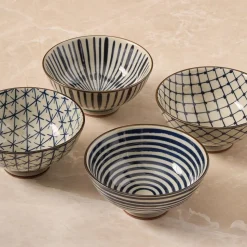 Baso Ceramic Dip Bowls (Set of 4)