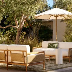 Baycrest Outdoor Teak Sofa (73")