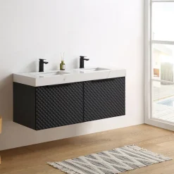 Baylor Floating Double Bathroom Vanity (48"–72")