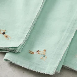 Beach Embroidered Napkin Sets