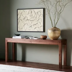Berriman Walnut Console (78")