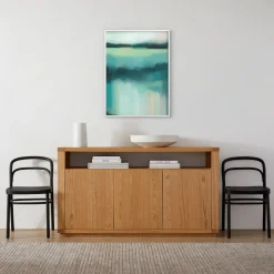 Blue Lagoon Framed Wall Art by Minted for West Elm