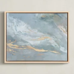 Blue Sage Wall Art by Minted for West Elm