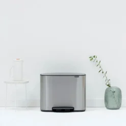 Brabantia Bo Step-On Trash Can (9.5 Gallon)