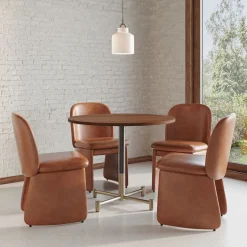 Branch Restaurant Dining Table - Wood - Round