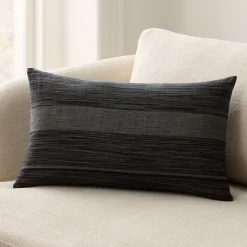 Broad Ikat Stripe Pillow Cover
