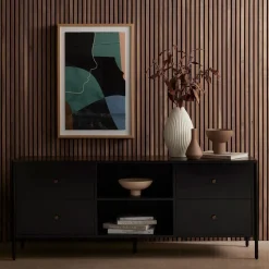 Bronzed Iron Media Console (70")
