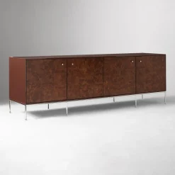Broome Lacquer & Burl Media Console (72")