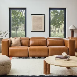 Build Your Own - Leo Motion Reclining Leather Sectional