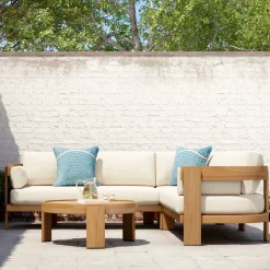 Build Your Own - Monterey Outdoor Teak Sectional