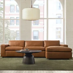 Build Your Own - Whitmore Leather Motion Sectional