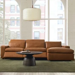 Build Your Own - Whitmore Leather Motion Sectional