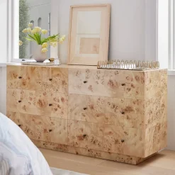 Burl 6-Drawer Dresser (60")