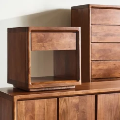 Calla Solid Wood Nightstand (22")