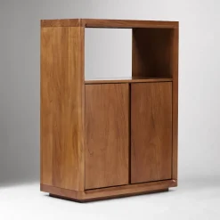 Calla Solid Wood Storage Cabinet (32")