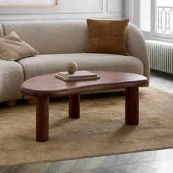 Cannellini Solid Wood Coffee Table (47")
