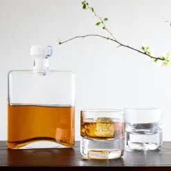 Cask Whiskey Decanter and Glasses