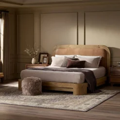 Celira Leather Bed