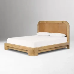 Celira Leather Bed