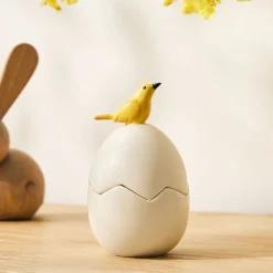 Ceramic Egg Lidded Boxes